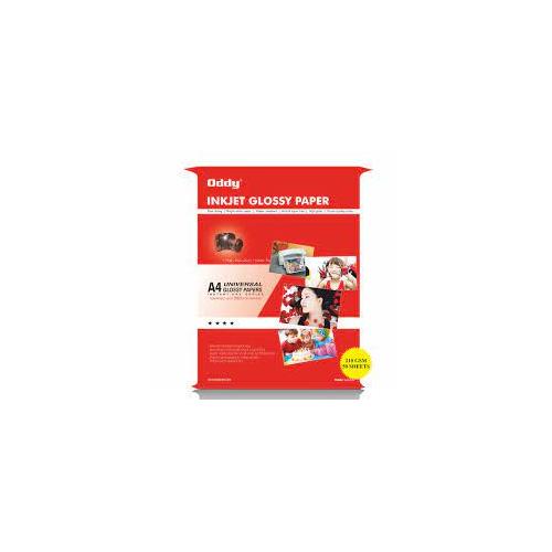 Oddy Coated Glossy Paper HPG2604R 100 Size (101.6 x 148.5)mm 260GSM (Pack of 100 Sheets)