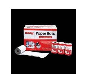Oddy Deluxe Paper Roll (Uncoated Paper) CR10570/2 Width 105 Core Id 1inch Dia 70mm