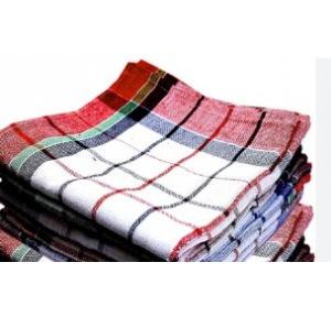 Multicolor Check Duster Cotton Big 18x18 Inch