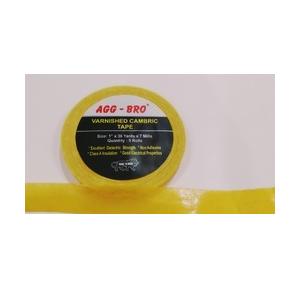 Agg-Bro Self Adhesive PVC Electrical Insulation Tape 18mm x 0.125mm x 20 Mtr (Yellow