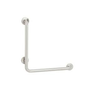 Euronics Disabled Grab Bar EGR 04 LN (L Shape) Size-600mm (H) X 600mm (D),32mm Dia