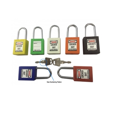 KRM Osha Safety Lock Tag Long Padlocks