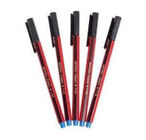 Nataraj Use and Throw Ball Pen Black (Pack of 5pcs)