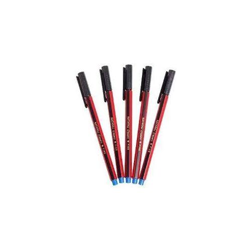 Nataraj Use and Throw Ball Pen Black (Pack of 5pcs)