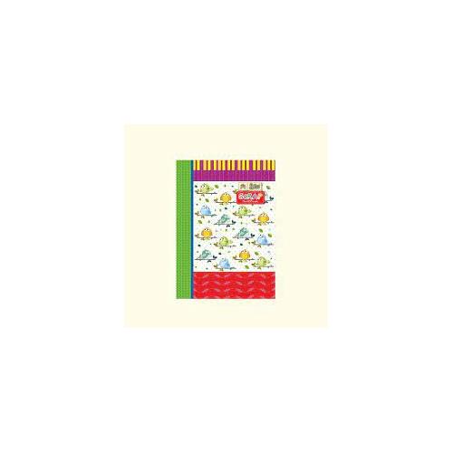 Lotus Scrap Notebook A4 Size Colour (28 Pages) Colour Interleaf (40 Pages)