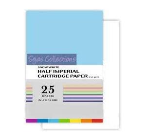 Lotus Cartridge Paper Snow White A3 Size (25 Sheets)