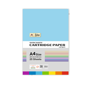 Lotus Cartridge Paper Snow White Full Size (25 Sheets)