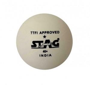 Stag 1 Star Plastic Table Tennis Ball ITTF Approved