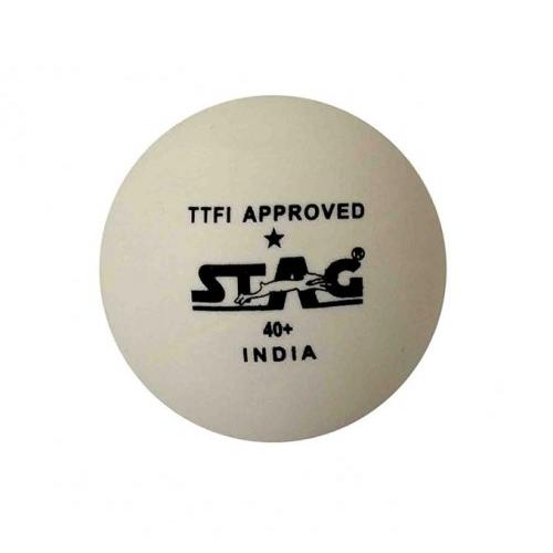 Stag 1 Star Plastic Table Tennis Ball ITTF Approved