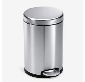 Pedal Dustbin Stainless Steel 202 Capacity: 20 Ltr Dimension: 19x12 Inch