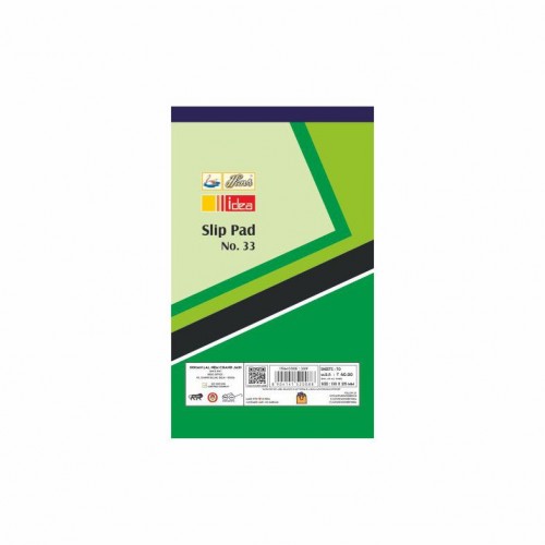 Hans Idea Writing Pad No 33 1/8 54 GSM 70 Sheets