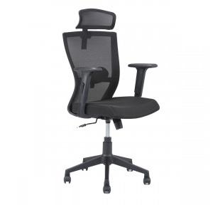 Nilkamal Hexon High Back Chair with Adjustable Armrest (Black) Dimension: 99.5 X 65.5 cm