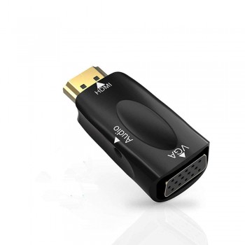 HDMI Female To VGA Male Connector with Audio Cable Male to Female