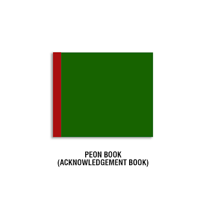 Trison Peon Book (Acknowledgement Book) (200 Pages)