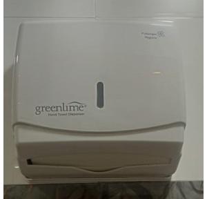 Greenlime Plastic Hand Paper Dispenser White