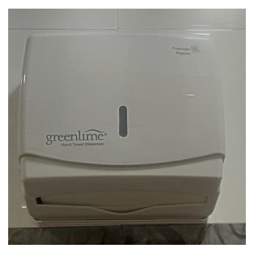 Greenlime Plastic Hand Paper Dispenser White
