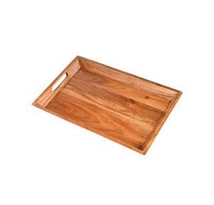 Wooden Serving Tray Medium Wood 12 Inch