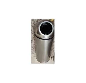 Dustbin With Hole Without Cover SS202 52 Ltr 28x12 Inch
