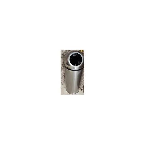 Dustbin With Hole Without Cover SS202 52 Ltr 28x12 Inch