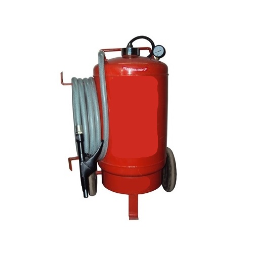 Armour Powder And Trolley Fire Extinguisher, 50 kg