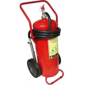 Armour Water CO2 Trolley Mounted Fire Extinguisher, 50 Ltr