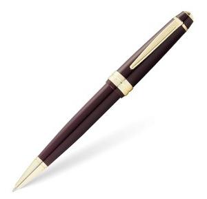 Cross Bailey Ligh Polished Burgundy Resin and Gold Tone Ballpoint Pen