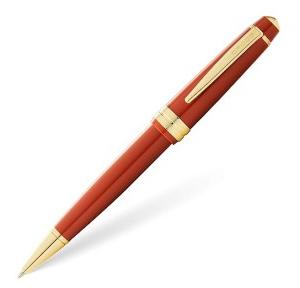 Cross Bailey Light Polished Amber Resin and Gold Tone Ballpoint Pen AT0742-13