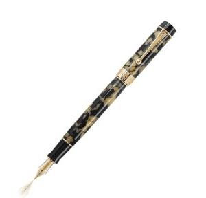 Hayman Jinhao 24CT Gold Plated Marble Finish Premium Fountain Pen with Gift Box (Pen-179)