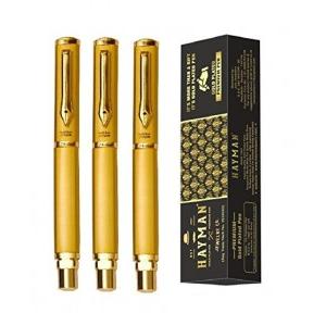 Hayman 24CT Gold Plated Roller Pen With Box (P4 Pack of 3)