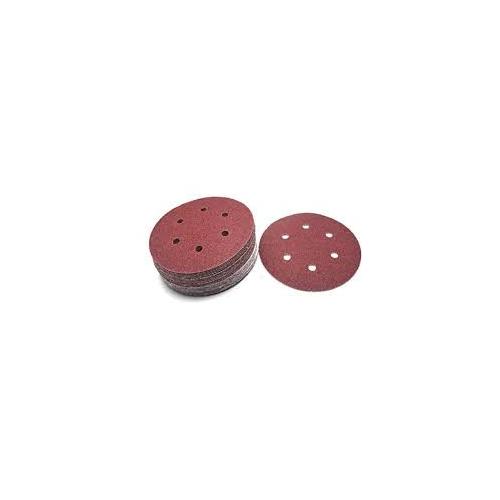 Norton Round Velcro Sanding Abrasive Discs 125mm (Pack of 25 Pcs)