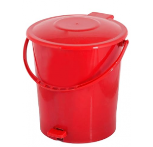Pedal Dustbin Small Plastic 7 Ltr