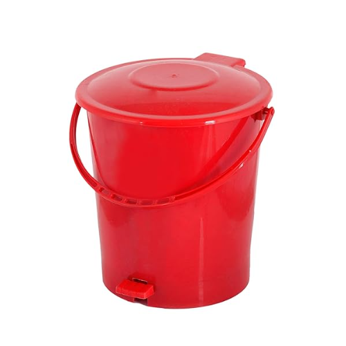 Pedal Dustbin Small Plastic 7 Ltr
