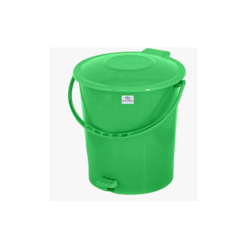 Pedal Dustbin Plastic 14 Ltr