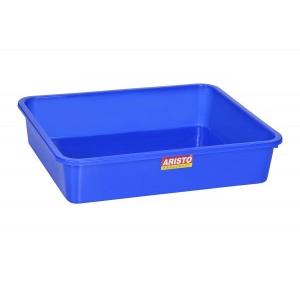 Aristo Plastic Tray 102 Rectangular Shape Multipurpose Organizer Size: 32Lx26Wx6.8H CM 4500ml (Color: Blue, Red and Green)