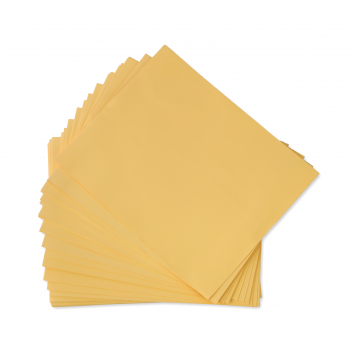 Trison Envelope Yellow Laminated 100 GSM 14x10inch Pack of 50