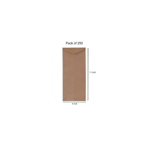 Trison Brown Envelopes 11x5 inch (Pack of 250)