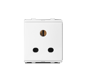 Honeywell 6A Round Pin Socket EW421WHI (ISI Marked)