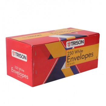 Trison White Envelopes 11x5 inch (Pack of 250)