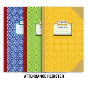 Trison Attendance Register O/B No. 1  (56 pages) (Pack of 5)