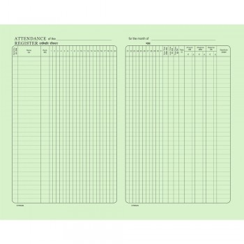 Trison Stock Register O/B No.2 19.5 x 32.5 cm 112 Pages (Q2) 65 GSM Pack of 5
