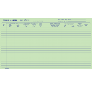 Trison Log Book Register Copy Size O/B No. 2 15 x 19 cm 112 Pages (Q2) 65 GSM Pack of 5