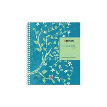Trison Spiral Notebook No. 5 | 18.5x22 cm | 100 Pages (Pack of 10)