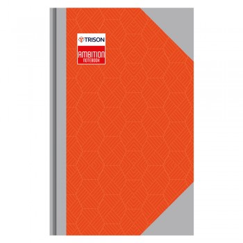 Trison Ambition Long Notebook Hard Cover 19.5 x 31.5 cm 144 Pages 65 GSM Pack of 5