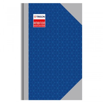 Trison Ambition Long Notebook Hard Cover 19.5 x 31.5 cm 144 Pages 65 GSM Pack of 5