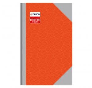 Trison Ambition Long Notebook Hard Cover 384 Pages 19.5 x 31.5 cm Pack of 4