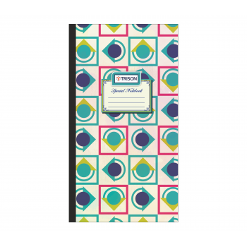 Trison Special Long Notebook Hard Cover 19.5 x 32.5 cm 56 Pages (Q1) 65 GSM Pack of 10