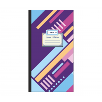 Trison Special Long Notebook Hard Cover 19.5 x 32.5 cm 112 Pages (Q2) 65 GSM Pack of 10