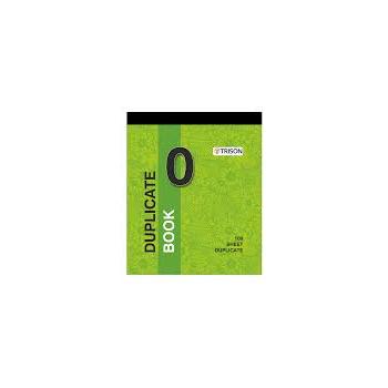 Trison Duplicate Book No.0 1/16 11 x 14 cm 200 Sheets 65 GSM (Upper) | 60 GSM (Lower) Pack of 4