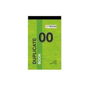 Trison Duplicate Book No.00 1/12 11 x 18 cm 200 Sheets Pack of 4