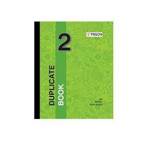 Trison Duplicate Book No.2 1/6 18 x 22 cm 200 Sheets Pack of 4